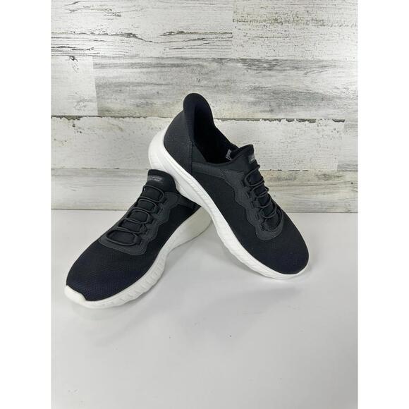 Skechers Men's Hands Free Slip-ins Bobs Squad Chaos-Daily Hype Sneaker Sz 10.5 M - Picture 1 of 6